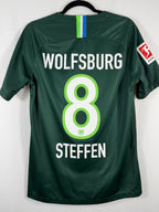 VFL Wolfsburg Heimtrikot 2018/19 Steffen #8 - 7/10 - Größe M