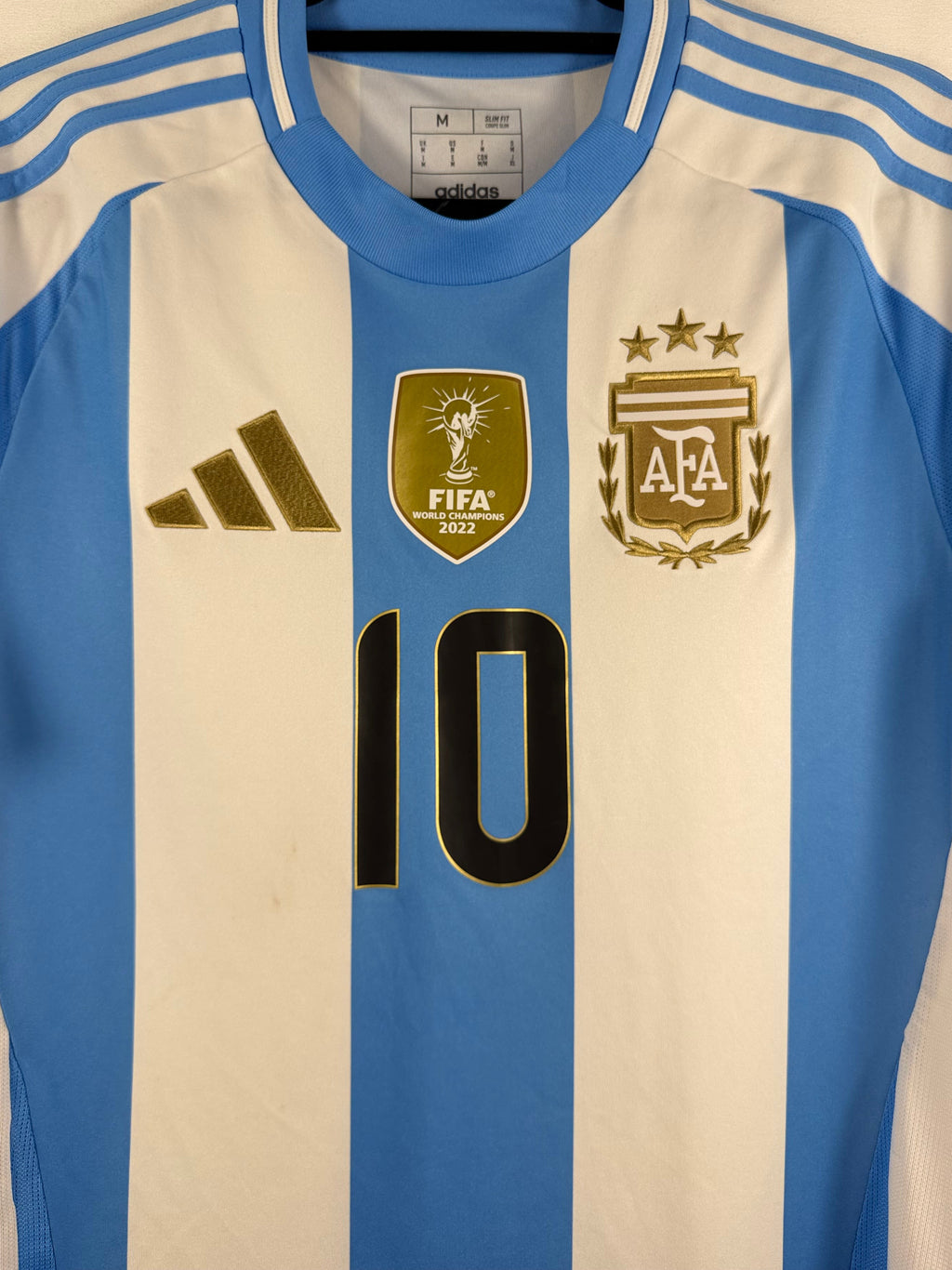 Argentinien Heimtrikot 2024 Messi #10 - 8/10 - Größe M
