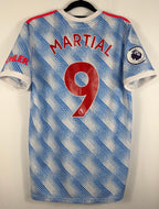 Manchester United Auswärtstrikot 2021/22 Martial #9 - 9/10 - Größe M