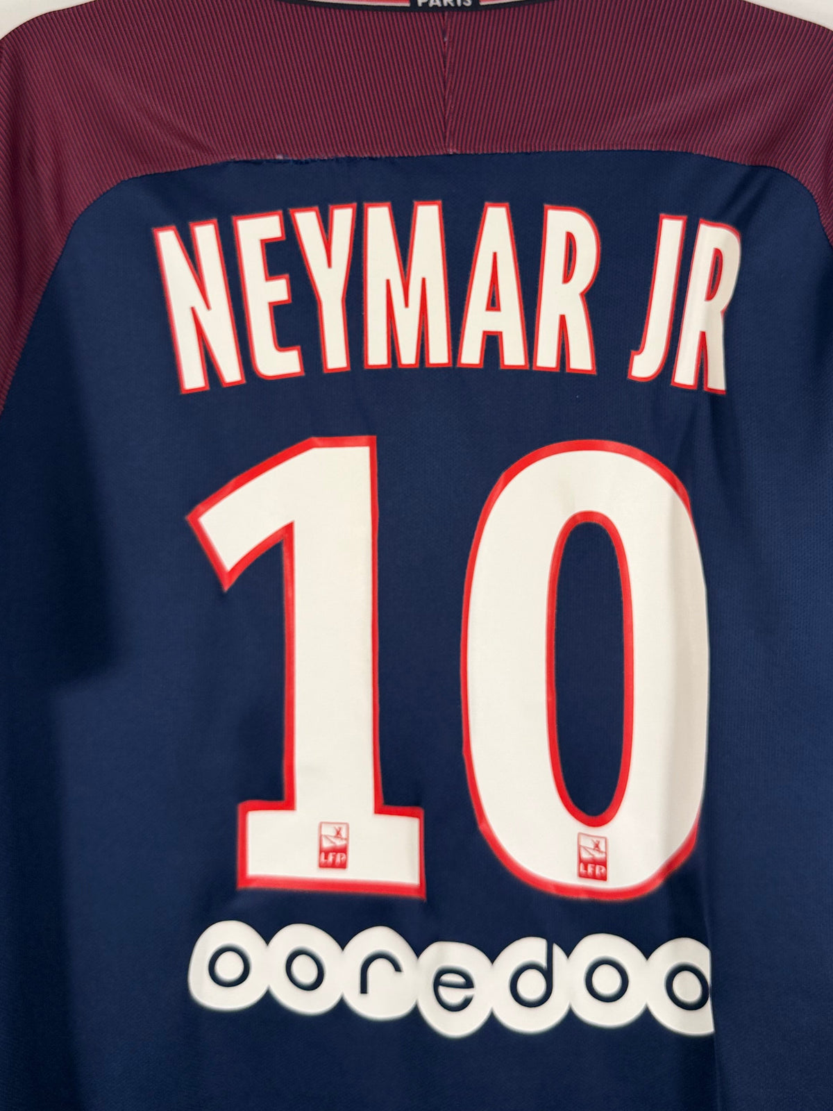 Paris Saint-Germain Heimtrikot 2017/18 Neymar #10 - 8/10 - Größe M
