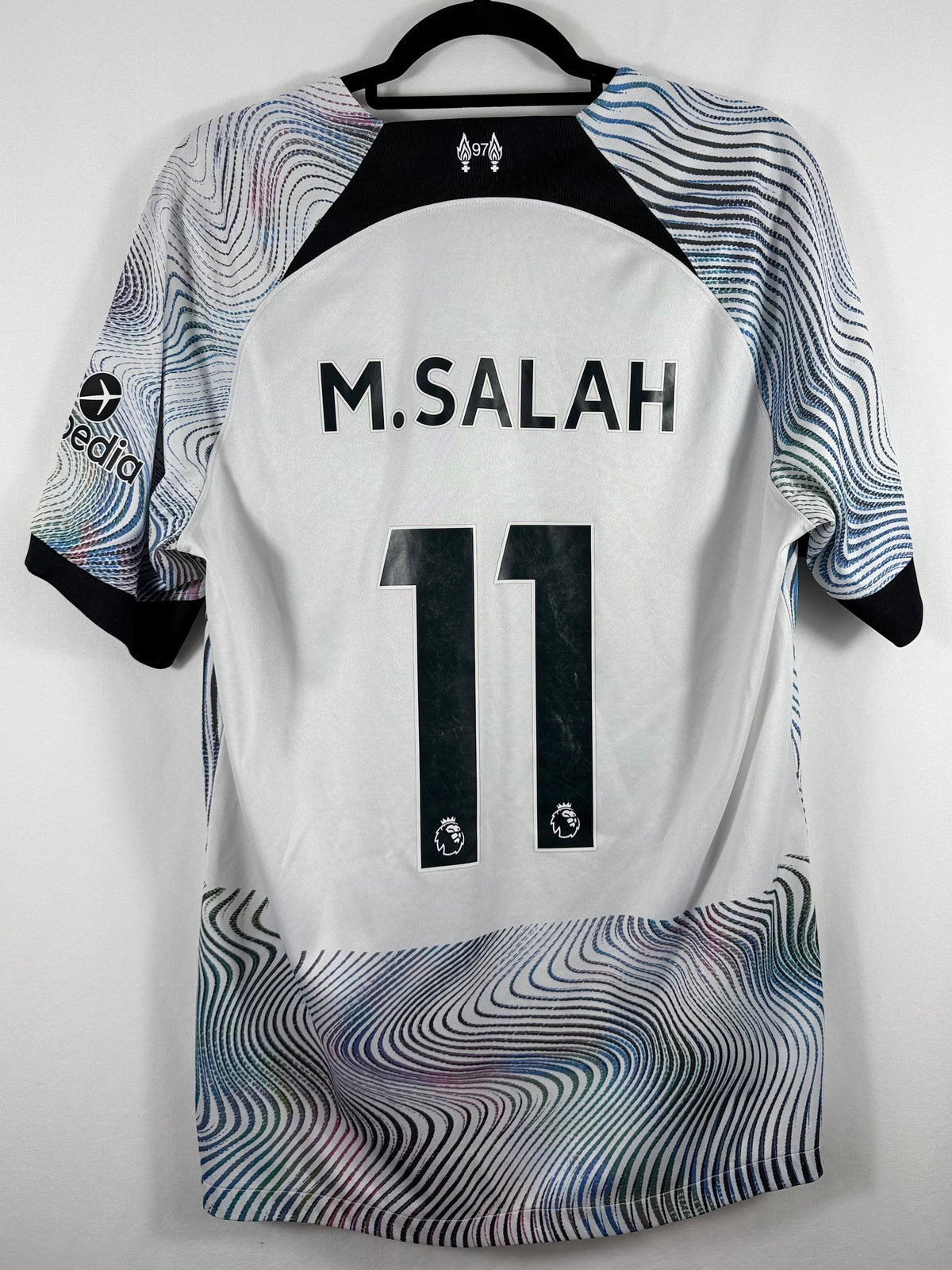 Liverpool Auswärtstrikot 2022/23 Salah #11 - 7,5/10 - Größe L