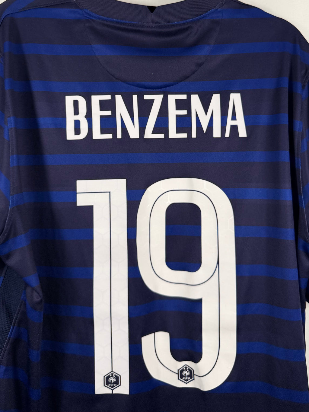 Frankreich Heimtrikot 2020/21 Benzema #19 - 8/10- Größe L