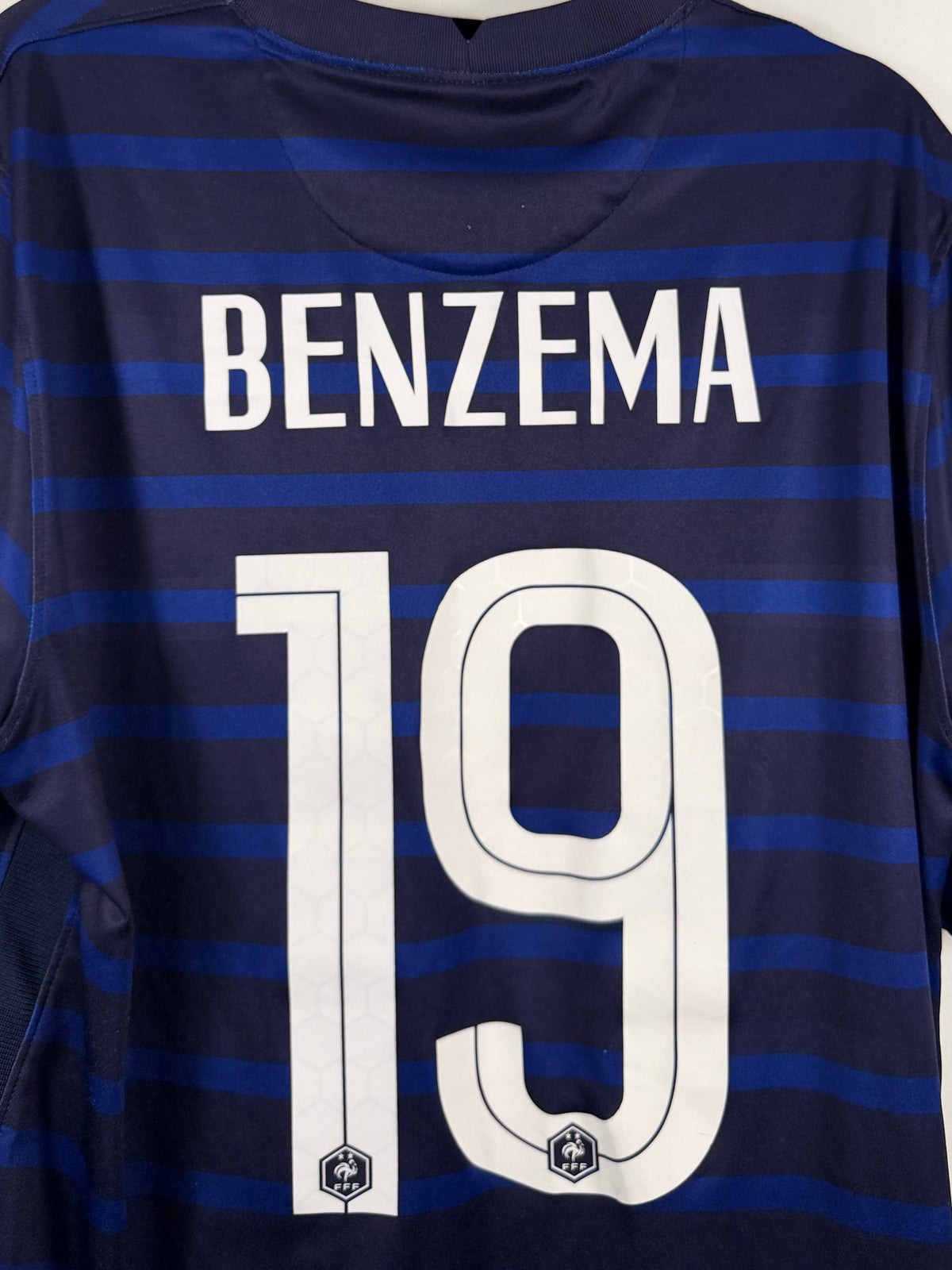 Frankreich Heimtrikot 2020/21 Benzema #19 - 8/10- Größe L