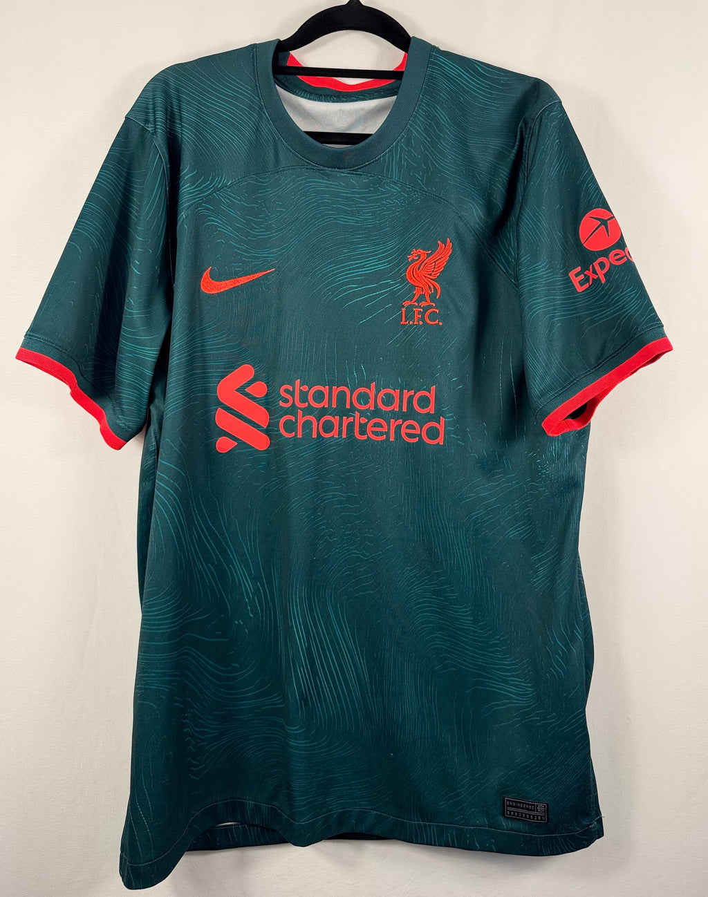 Liverpool 3. Trikot 2022/23 Gakpo #18 - 9/10 - Größe L
