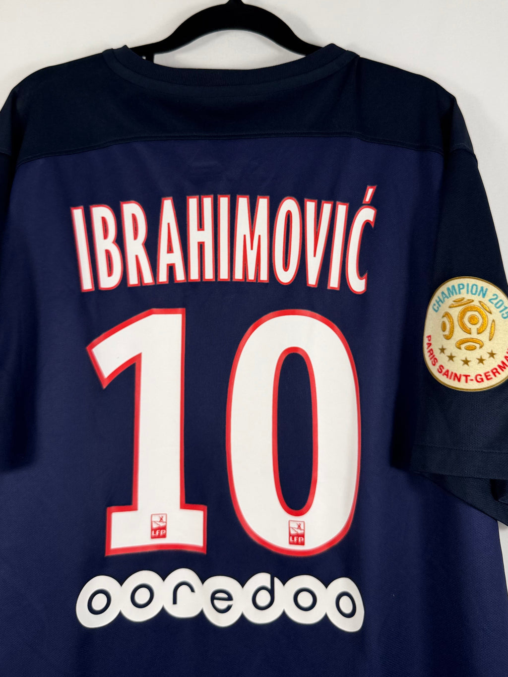 Paris Saint-Germain Heimtrikot 2015/16 Ibrahimovic #10 - 8,5/10 - Größe XL