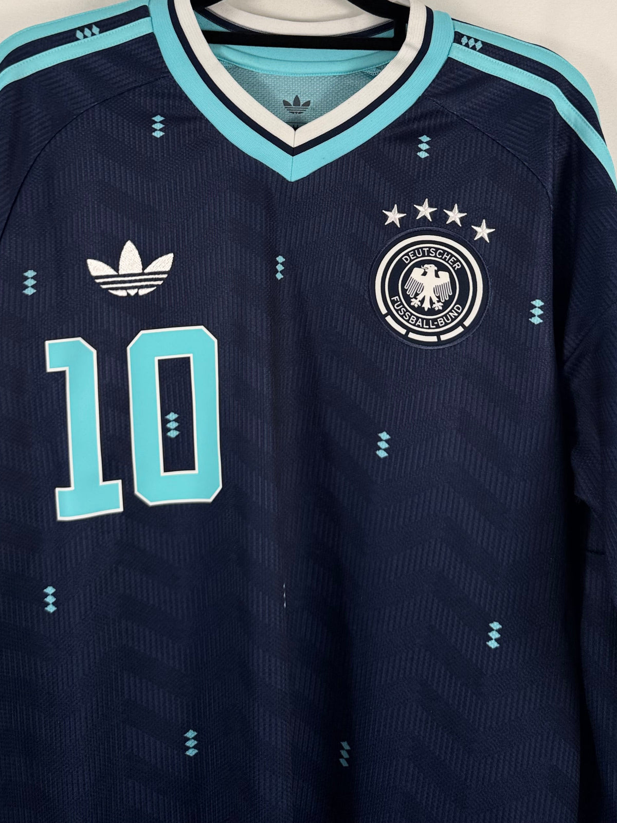 Deutschland Auswärtstrikot L/S WM 2026 Musiala #10 - 9/10 - Größe M