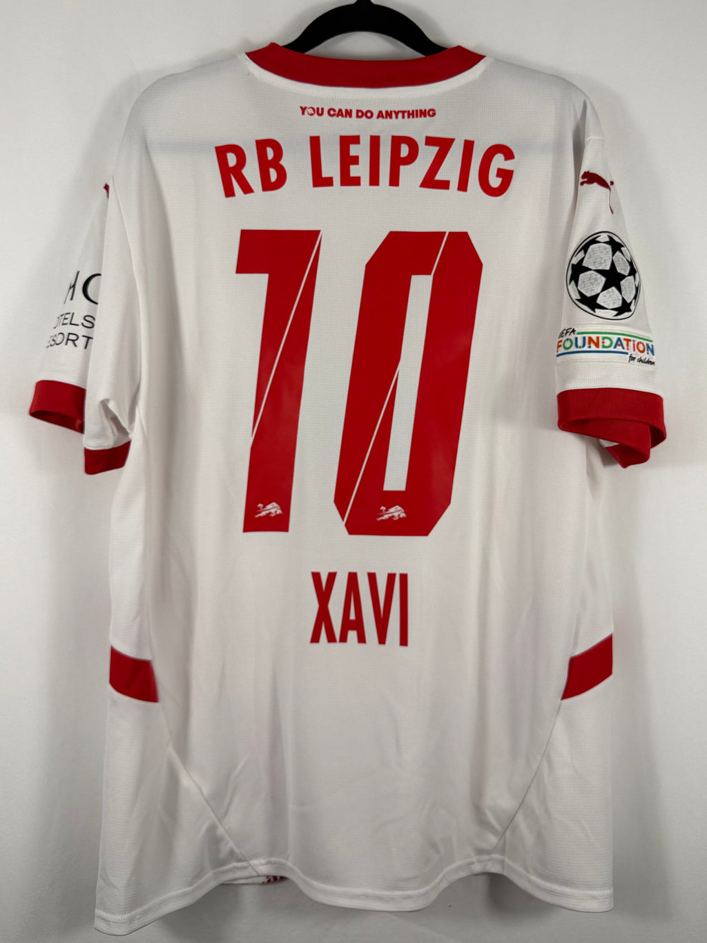 RB Leipzig Heimtrikot 2024/25 Xavi #10 - 9/10 - Größe L