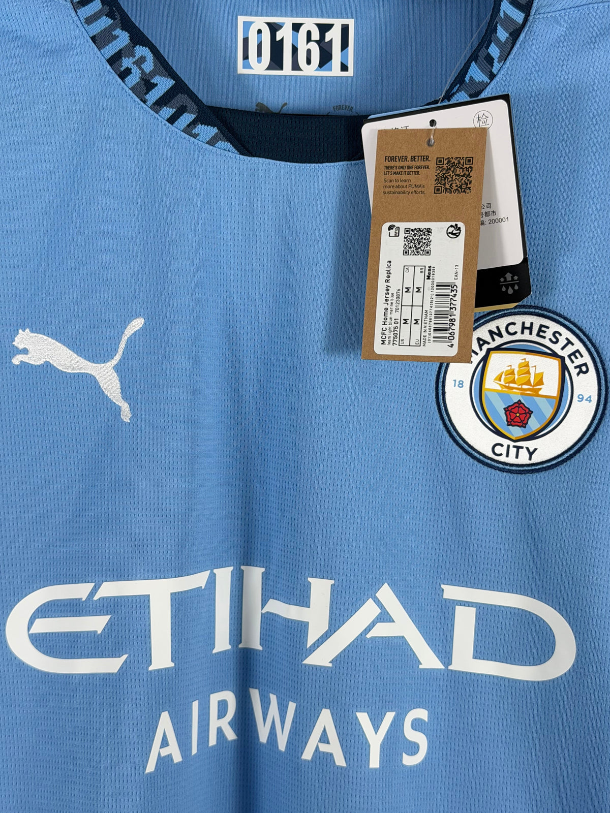 Manchester City Heimtrikot 2024/25 - 10/10 - Größe M