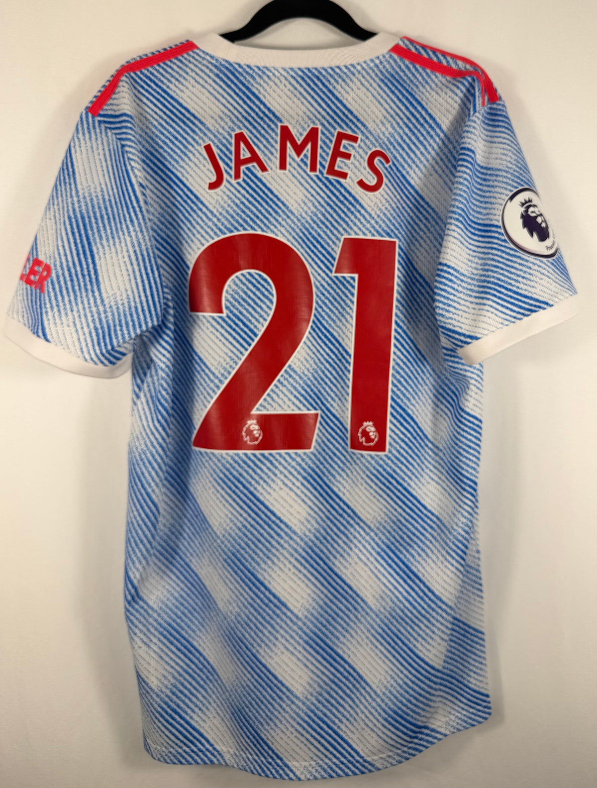 Manchester United Auswärtstrikot 2021/22 James #21 - 9/10 - Größe M