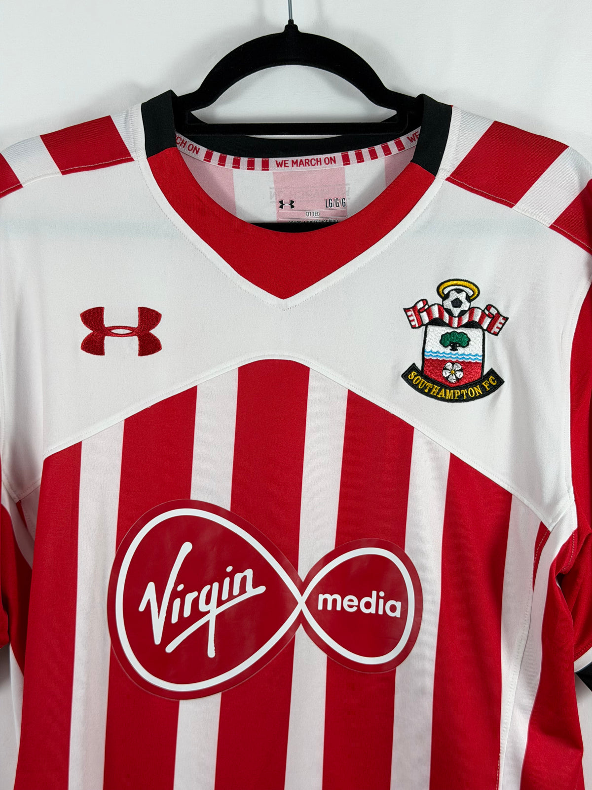 Southampton 2016/17 Heimtrikot - 9/10 - Größe L