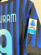 Inter Mailand Heimtrikot Spielerversion 2025/26 Thuram #9 - 10/10 - Größe L
