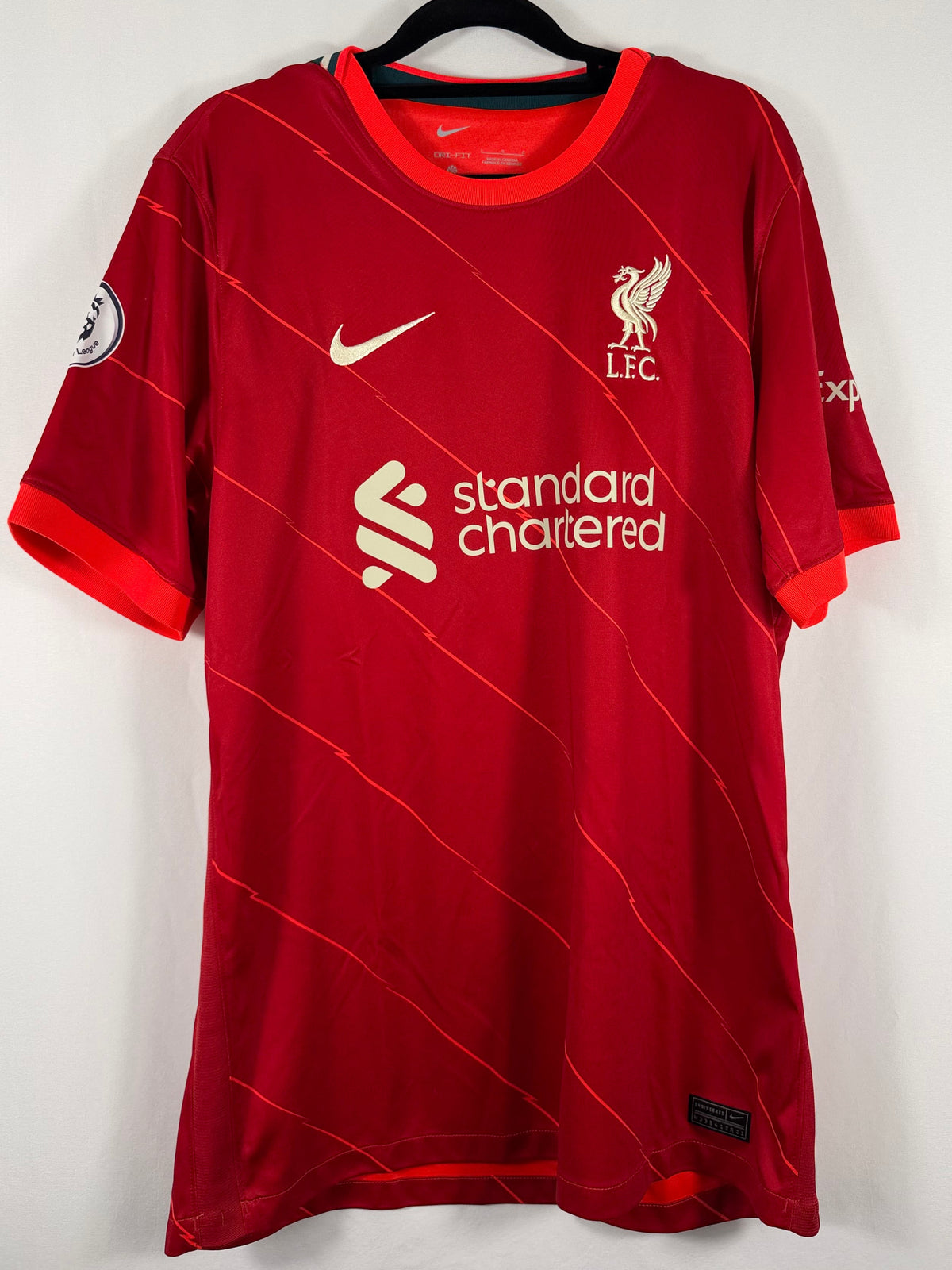 Liverpool Heimtrikot 2021/22 Salah #11 - 9/10 - Größe L