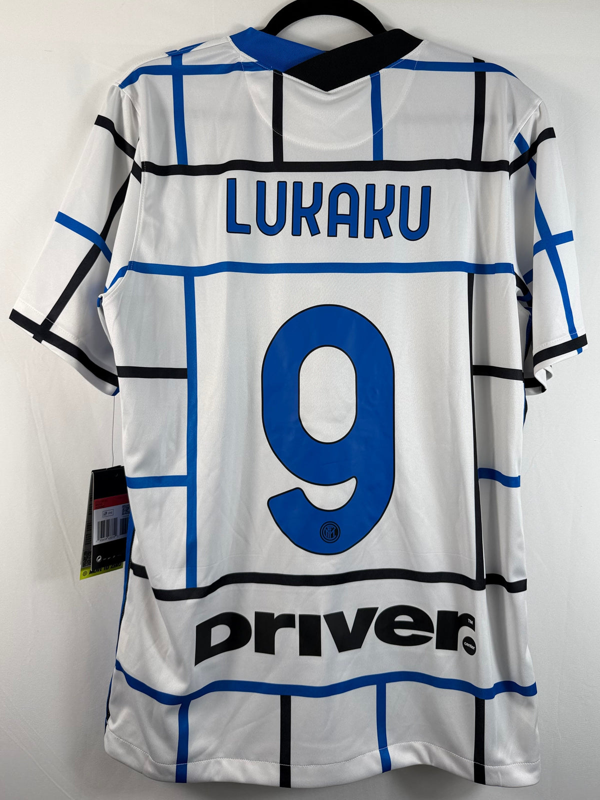 Inter Mailand Auswärtstrikot 2020/21 Lukaku #9 - 10/10 - Größe L