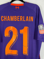 Liverpool Auswärtstrikot 2018/19 Chamberlain #21 - 9/10 - Größe L