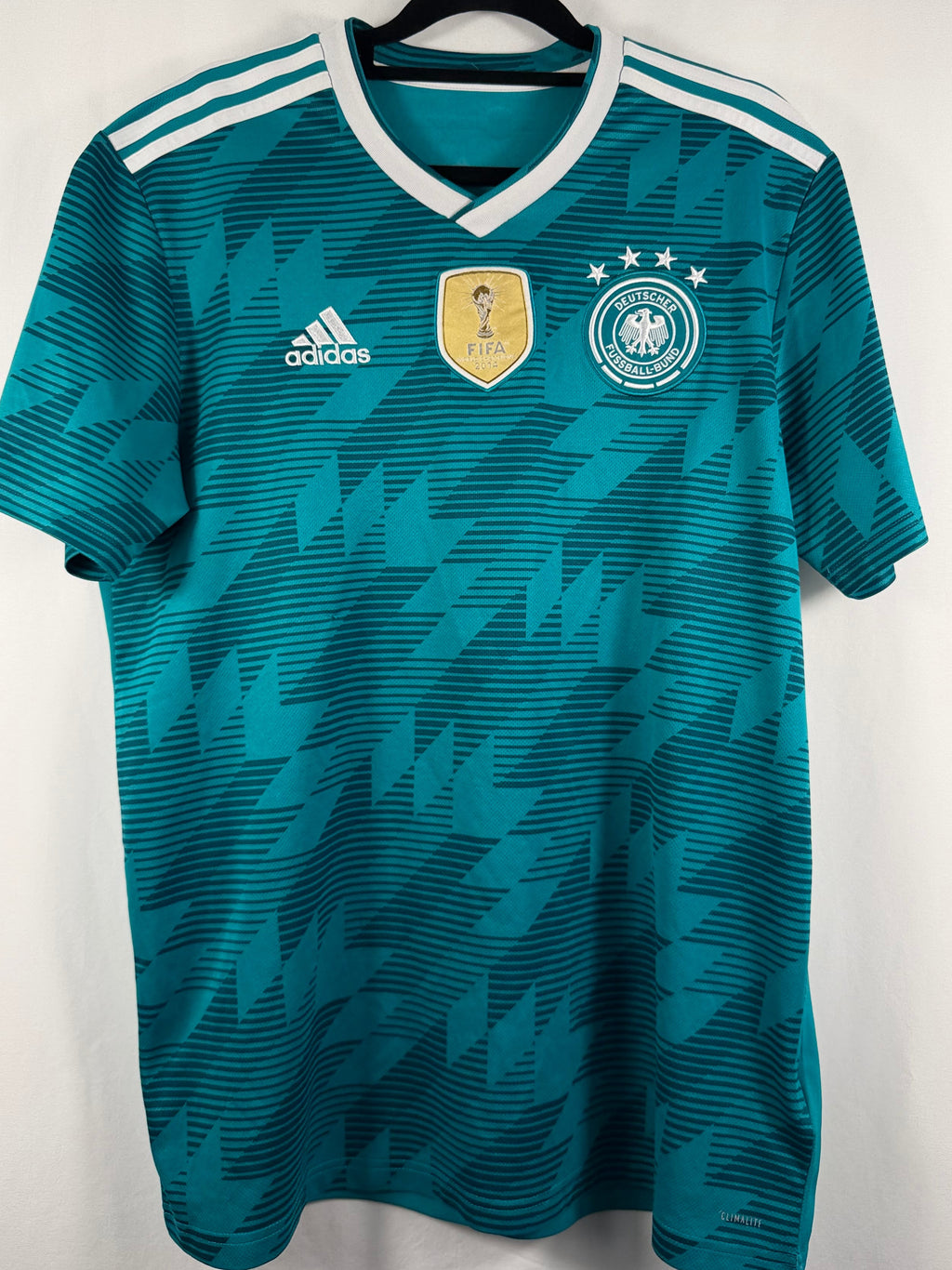 Deutschland Auswärtstrikot 2018/19 - 9/10 - Größe L