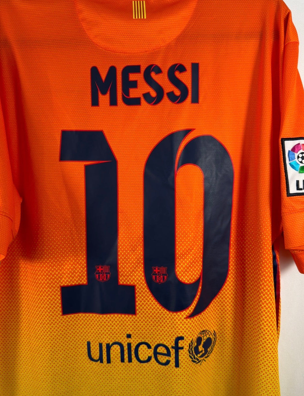 Barcelona Auswärtstrikot 2012/13 Messi #10 - 7/10 - Größe L