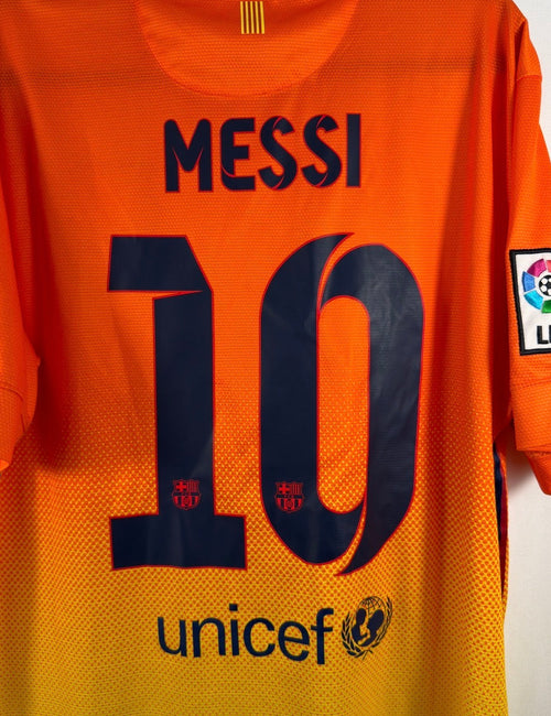 Barcelona Auswärtstrikot 2012/13 Messi #10 - 7/10 - Größe L