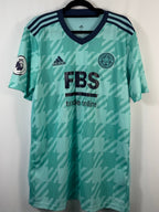 Leicester City Auswärtstrikot 2021/22 Maddison #10 - 9/10 - Größe M
