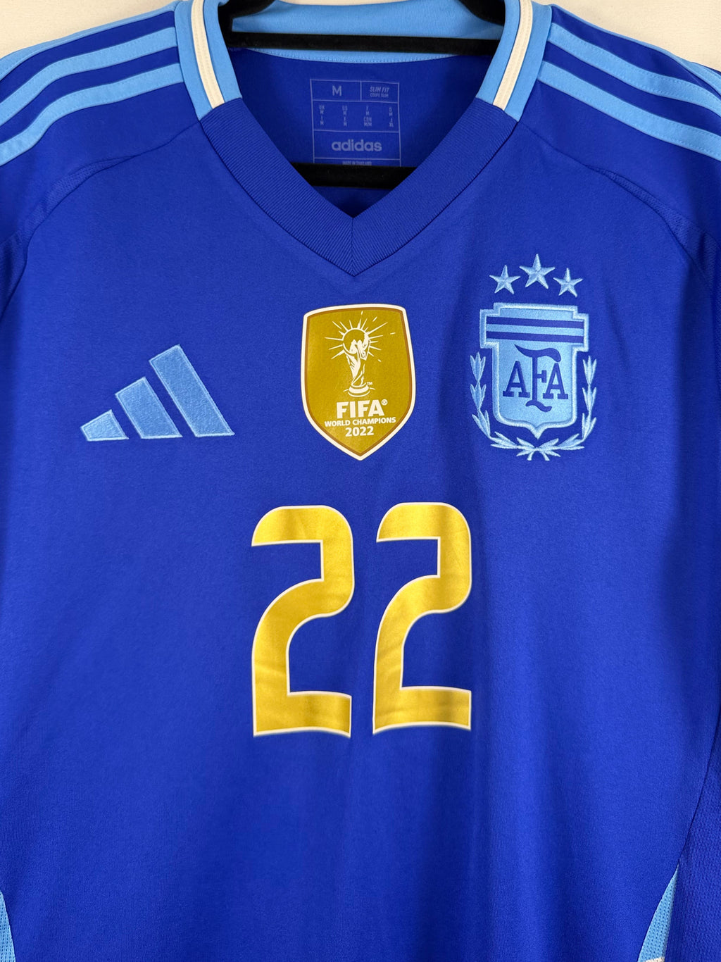 Argentinien Auswärtstrikot 2024 L. Martinez #22 - 8,5/10- Größe M