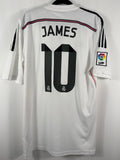 Real Madrid Heimtrikot 2014/15 James #10 - 8/10 - Größe M