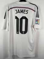 Real Madrid Heimtrikot 2014/15 James #10 - 8/10 - Größe M