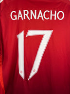 Manchester United Heimtrikot 2024/25 Garnacho #17 - 9/10 - Größe XL
