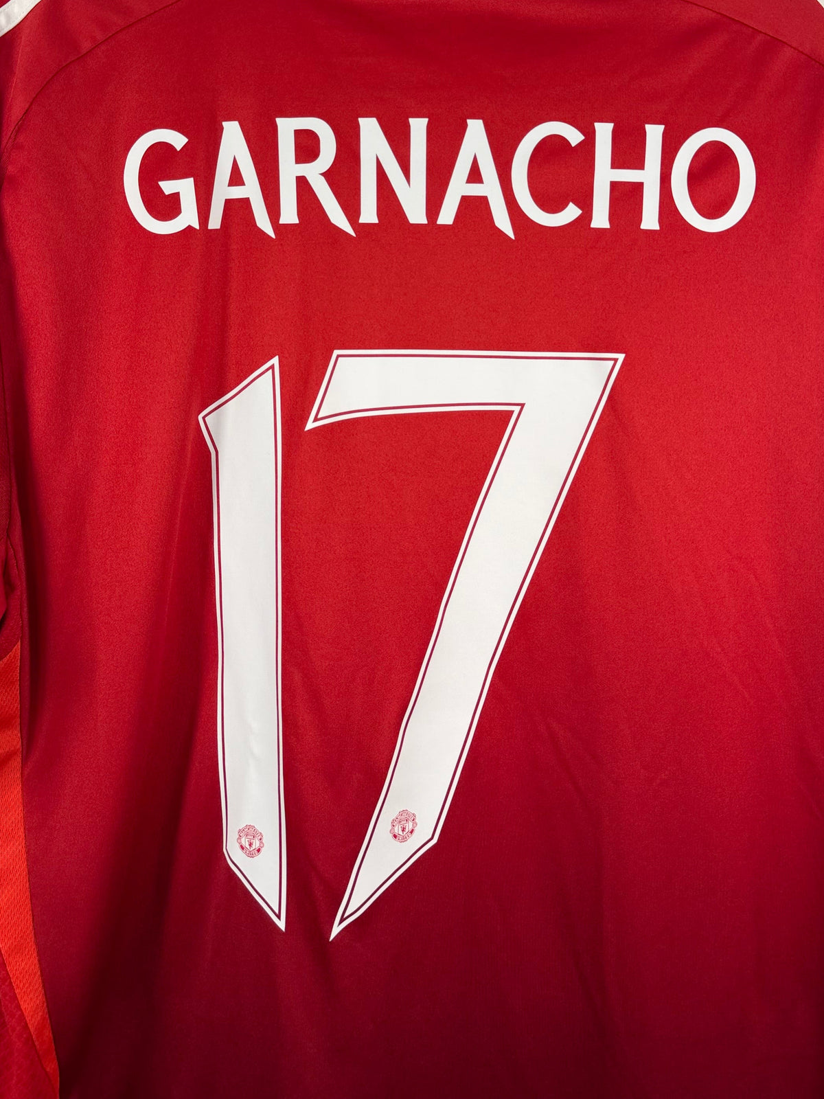 Manchester United Heimtrikot 2024/25 Garnacho #17 - 9/10 - Größe XL