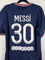 Paris Saint-Germain Heimtrikot 2021/22 Messi #30 - 9/10 - Größe M