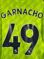 Manchester United 3. Trikot 2022/23 Garnacho #49 - 9/10 - Größe M