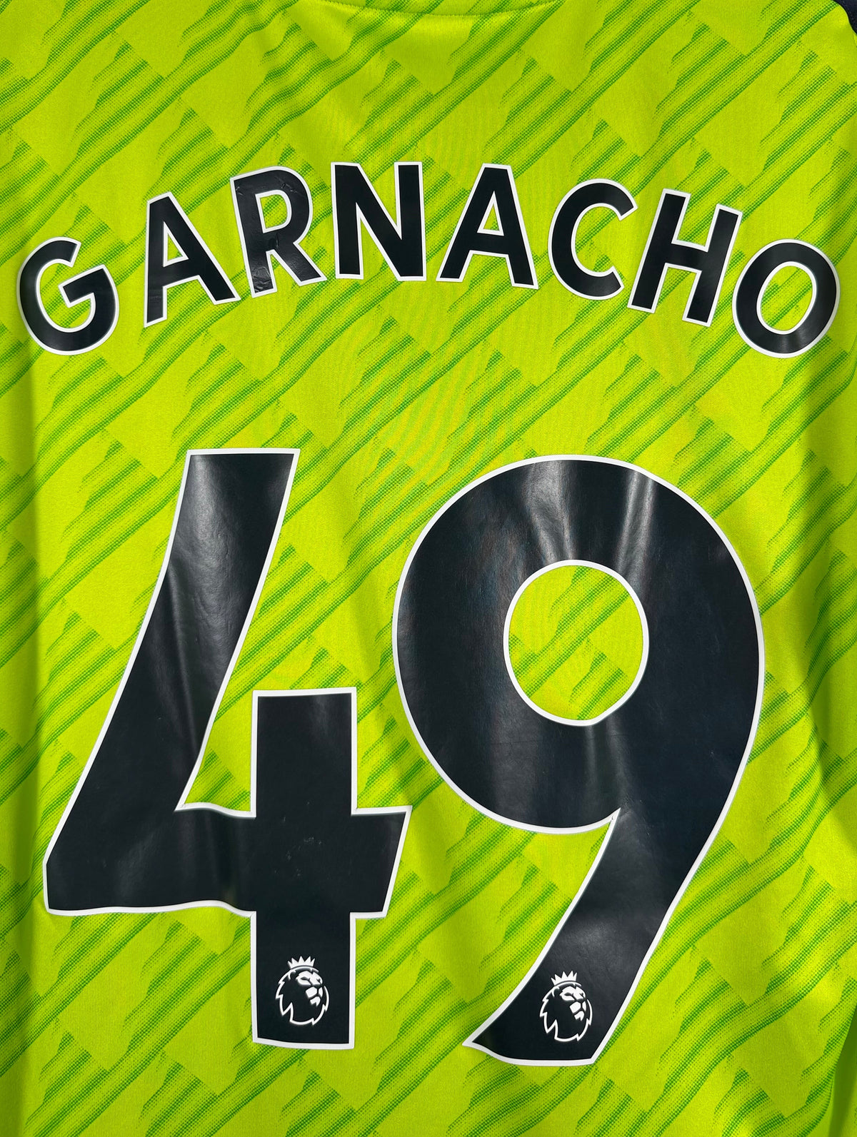 Manchester United 3. Trikot 2022/23 Garnacho #49 - 9/10 - Größe M