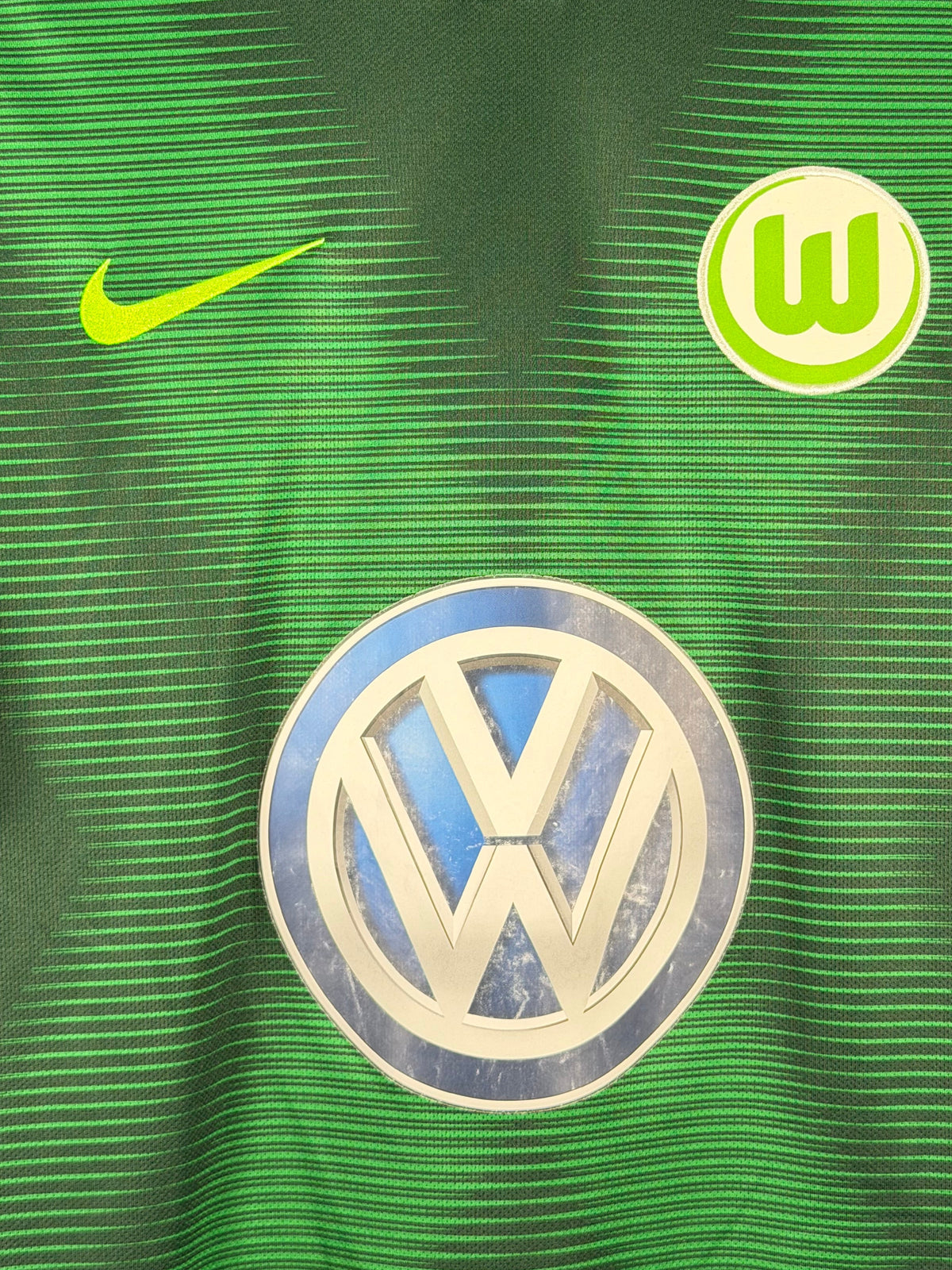 VFL Wolfsburg Heimtrikot 2018/19 Steffen #8 - 7/10 - Größe M