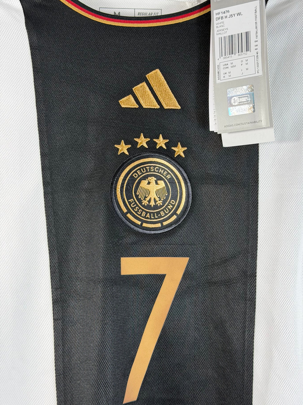 Deutschland Heimtrikot 2022 Havertz #7 - 10/10 - Größe M