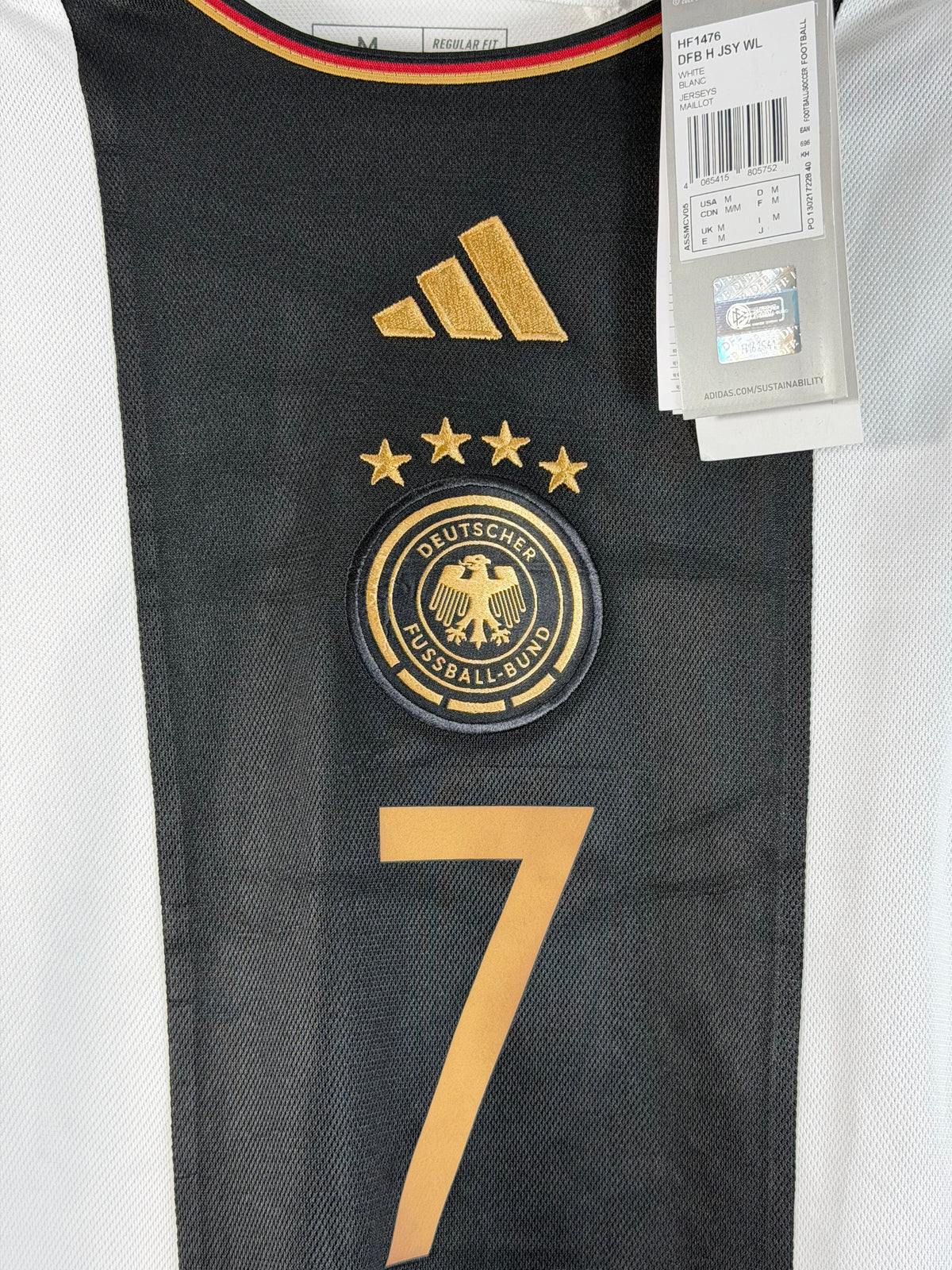 Deutschland Heimtrikot 2022 Havertz #7 - 10/10 - Größe M