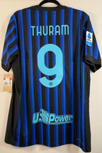 Inter Mailand Heimtrikot Spielerversion 2025/26 Thuram #9 - 10/10 - Größe L