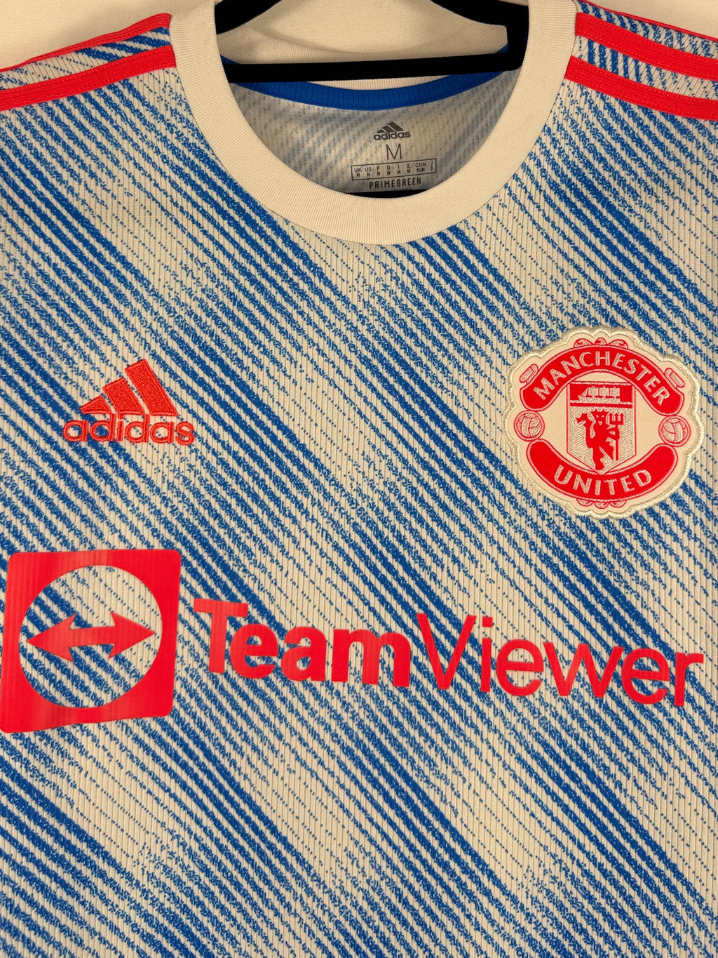 Manchester United Auswärtstrikot 2021/22 James #21 - 9/10 - Größe M
