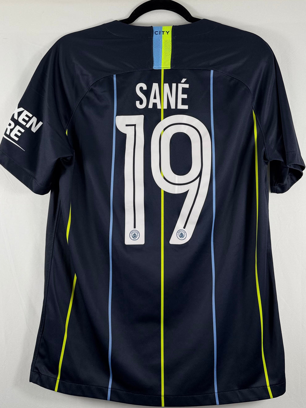 Manchester City Auswärtstrikot 2018/19 Sane #19 - 9/10 - Größe M
