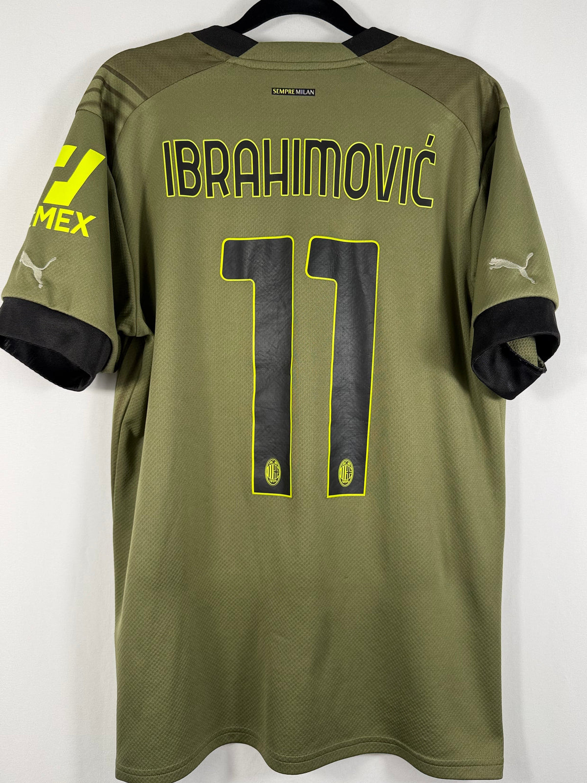AC Mailand 3. Trikot 2022/23 Ibrahimovic #11 - 7,5/10 - Größe M