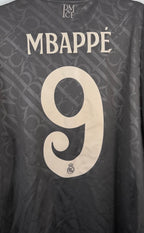 Real Madrid 3.Trikot 2024/25 Mbappe - 9/10 - Größe XL