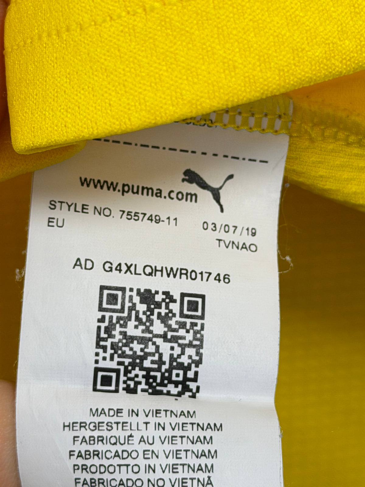 Borussia Dortmund Pokaltrikot 2019/20 Zagadou #2 - 8/10 - Größe M