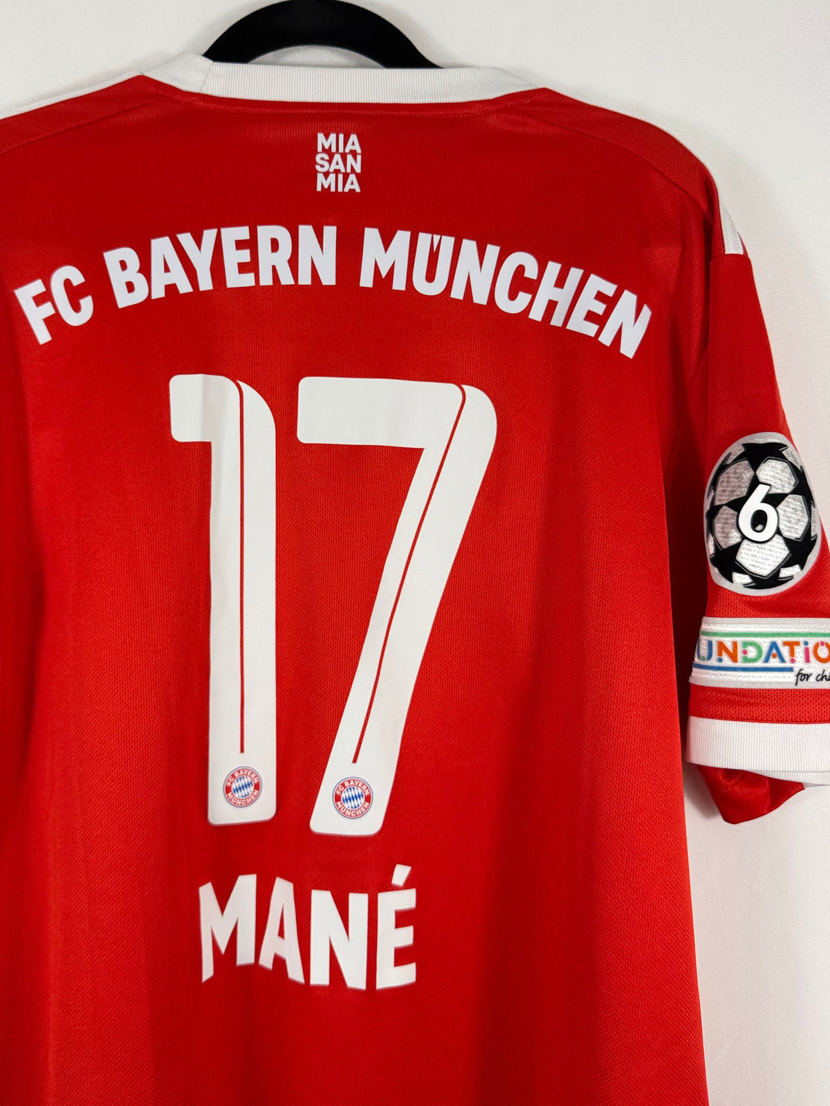 Bayern München Heimtrikot 2022/23 Mane #17 - 9/10 - Größe L