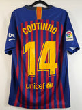 Barcelona Heimtrikot 2018/19 Coutinho #14 - 8/10 - Größe M
