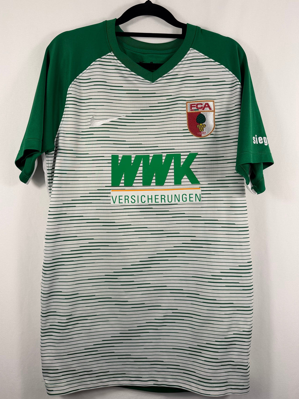 FC Augsburg Auswärtstrikot 2018/19 - 9/10 - Größe L