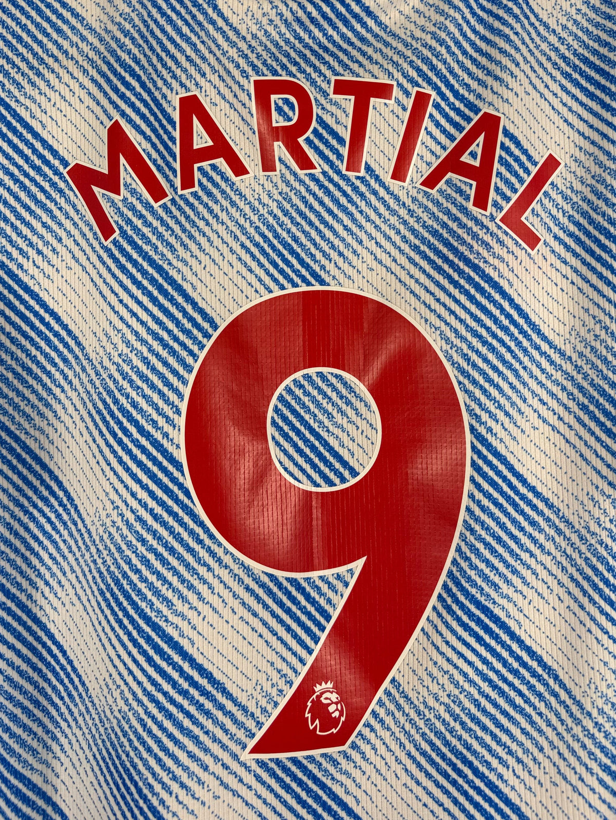 Manchester United Auswärtstrikot 2021/22 Martial #9 - 9/10 - Größe M