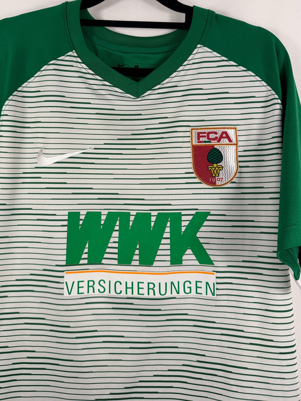 FC Augsburg Auswärtstrikot 2018/19 - 9/10 - Größe L