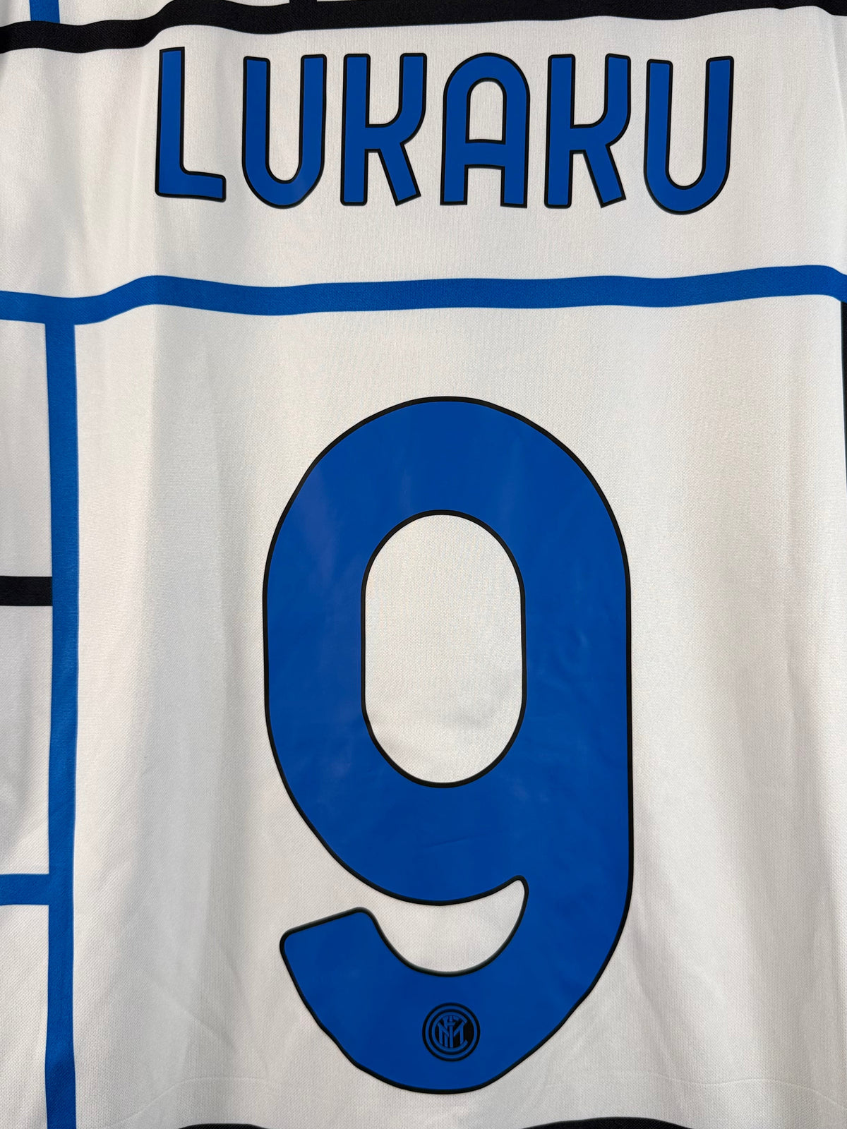 Inter Mailand Auswärtstrikot 2020/21 Lukaku #9 - 10/10 - Größe L