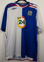 Blackburn Rovers Heimtrikot 2007/08 - 7,5/10 - Größe XL