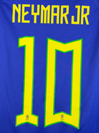 Brasilien Auswärtstrikot WM 2022 Neymar JR #10 - 9/10 - Größe L