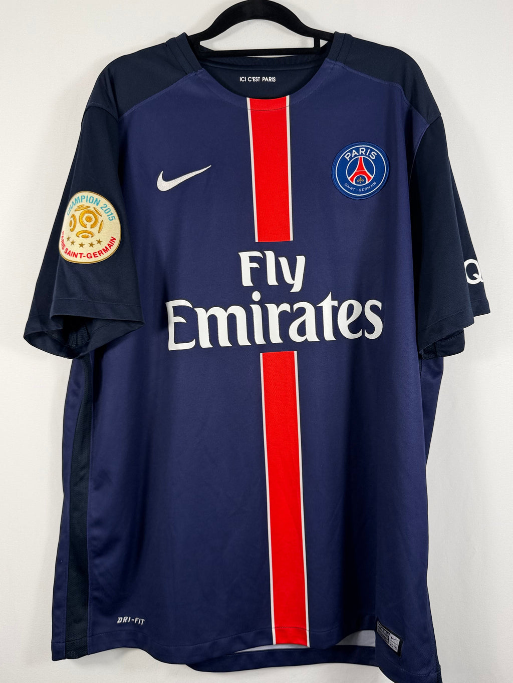 Paris Saint-Germain Heimtrikot 2015/16 Ibrahimovic #10 - 8,5/10 - Größe XL