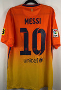 Barcelona Auswärtstrikot 2012/13 Messi #10 - 7/10 - Größe L
