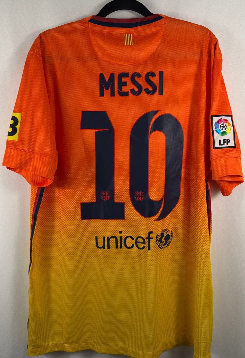 Barcelona Auswärtstrikot 2012/13 Messi #10 - 7/10 - Größe L